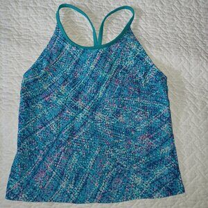 LL Bean Girls Skirted Tankini